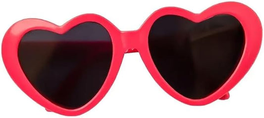 Rose Pet Heart Sunglasses Photos Props Cute Pet Dog Sunglasses Cat Glasses Sun Flower Glasses Pets Party Decor for Small Dogs Cat Accessories Cute Pet Dog Sunglasses