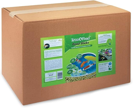 Tetra Pond Sticks, Koi Fish & Goldfish Food, Soft Sticks, Easy to Digest Floating Pond Fish Food, 11 pounds