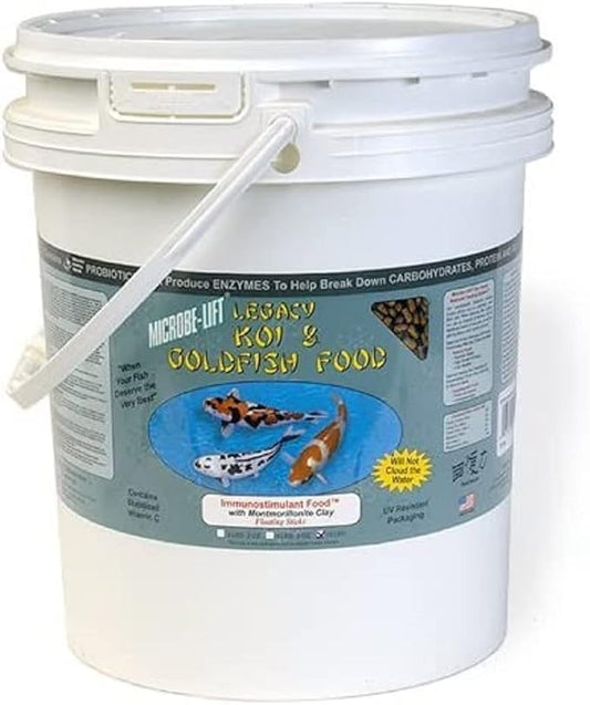 MICROBE-LIFT MLLIXL Immuno Stimulant Fish Food Sticks for Ponds, Water Gardens, and Fountains, Safe for Live Goldfish and Koi, 13 Pounds