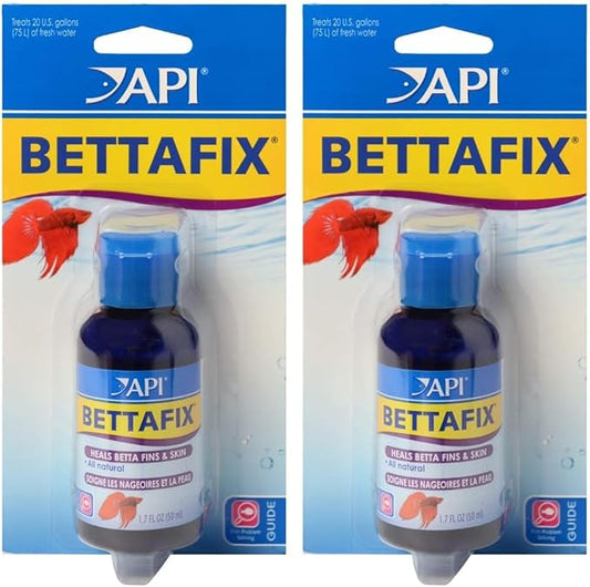 API Bettafix Betta Medication - 1.7 oz (93B) (Pack of 2)