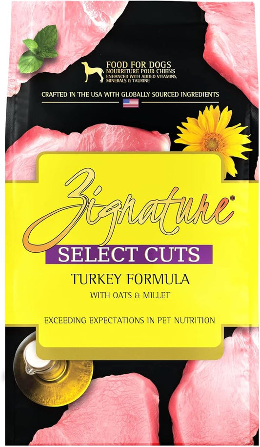 Zignature Select Cuts Turkey Formula Dry Dog Food 25lb