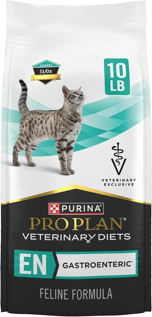 Purina Pro Plan Veterinary Diets EN Gastroenteric Feline Formula Dry Cat Food - 10 lb. Bag
