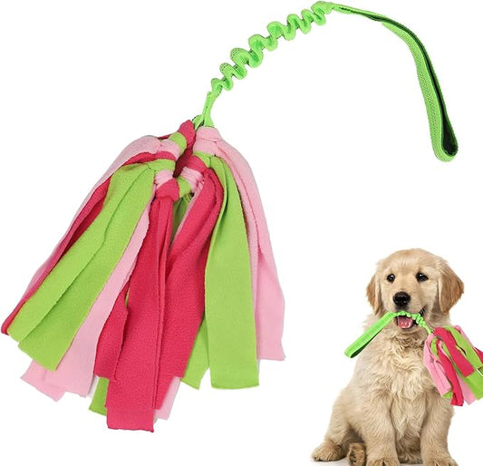 wodoca Interactive Dog Toys, Dog Rope Toys for Aggressive Chewers -Tough Rope Tug of War Dog Toys, Dog Tug Toy for Boredom for Small Medium Puppy Interacting Games (Green)