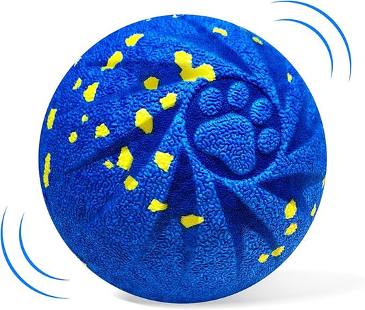 Interactive Dog Toy Ball, Smart Electric Ball - Automatic Bouncing Rolling Moving Jumping Vibrating - 3 Modes Water Resistant Balls for Medium Large Dogs - Chase Pet Toys to Keep Them Busy
