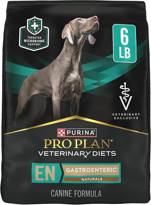 Pro Plan Veterinary Diets Purina EN Gastroenteric Naturals with Added Vitamins, Minerals and Nutrients Canine Dry Natural Dog Food - 6 lb. Bag