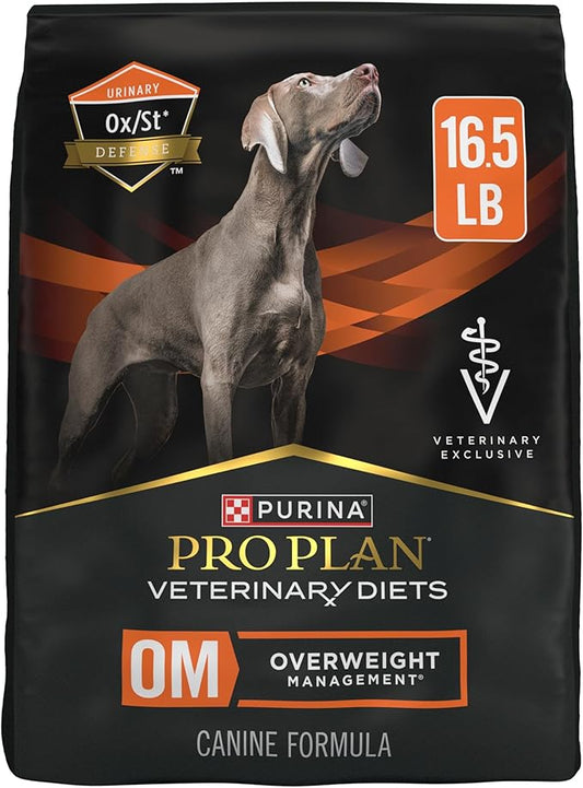 Purina Pro Plan Veterinary Diets OM Overweight Management Canine Formula Dry Dog Food - 16.5 lb. Bag