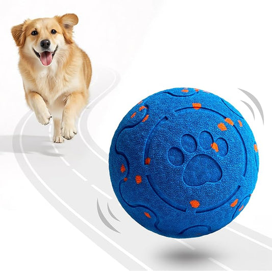 Dog Balls: Interactive Dog Ball Auto Rolling - Interactive Dog Toys for Aggressive Chewers - Bouncy & Throwable, Type-C Rechargeable, Washable, for Small & Medium & Large Dogs ??Blue