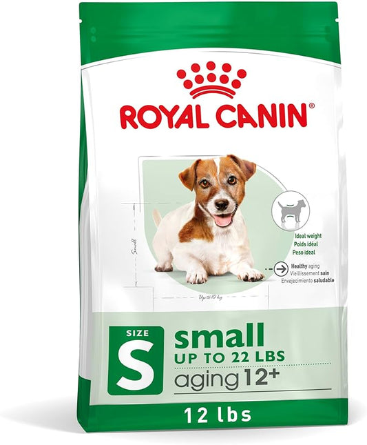 Royal Canin Size Health Nutrition Small Aging 12+ Senior Dry Dog Food, 12 lb Bag