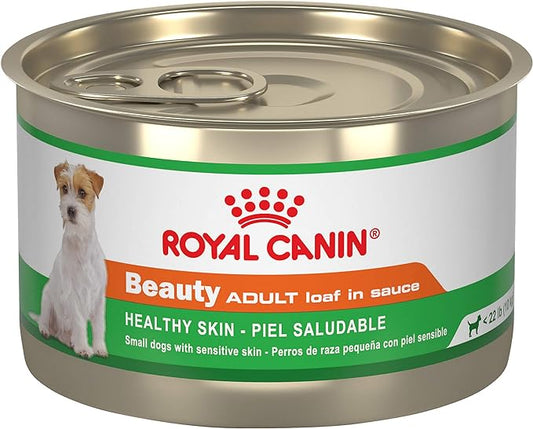 Royal Canin Canine Health Nutrition Adult Beauty Loaf in Sauce Dog Food, 5.2 oz (Pack of 24)