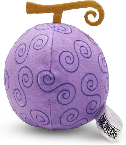 One Piece Anime Catnip Cat Toys for Indoor Cats: Luffy Gum-Gum Fruit Crinkle Plush, Devil Fruit Interactive Kitten Toys for Indoor Cats Self Play, Chew & Catnip Kicker for Adult or Kitten Enrichment