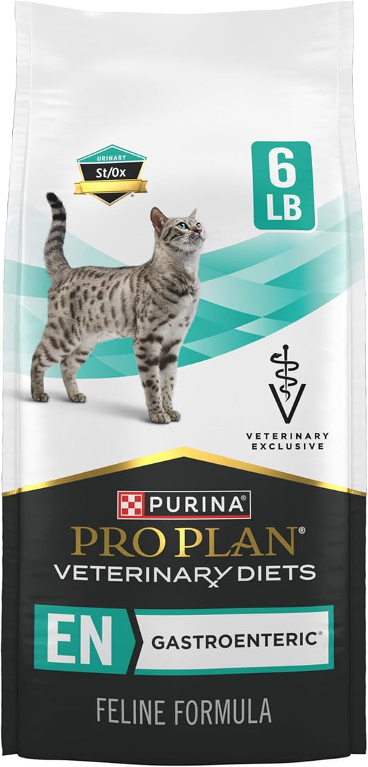 Purina Pro Plan Veterinary Diets EN Gastroenteric Feline Formula Dry Cat Food - 6 lb. Bag