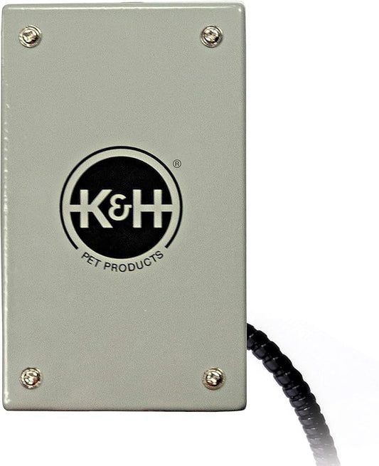 K&H Pet Products Snuggle-Up Bird Cage Heater, Bird Cage Accessory, Exotic Avian Warming Panel for Small Exotics Like Parakeet, Cockatiel, Canary - Small 5 X 3in Gray 12V