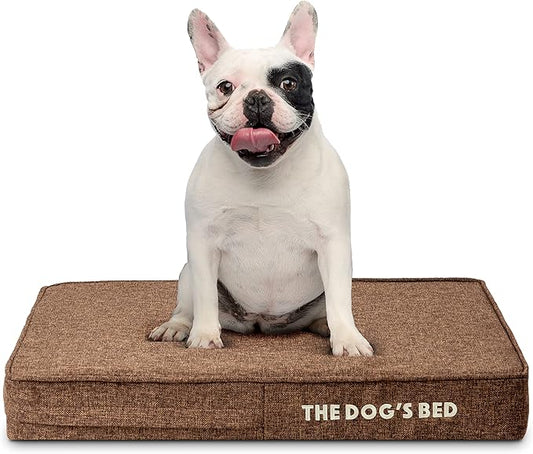 The Dog?™s Bed Orthopedic Dog Bed Brown Linen Small, Veterinary Approved