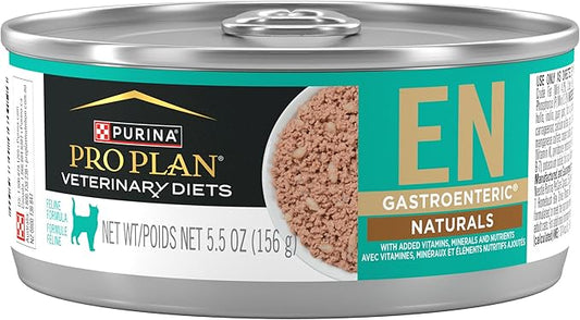 Purina Pro Plan Veterinary Diets EN Gastroenteric Naturals Feline Formula Wet Cat Food - (Pack of 24) 5.5 oz. Cans