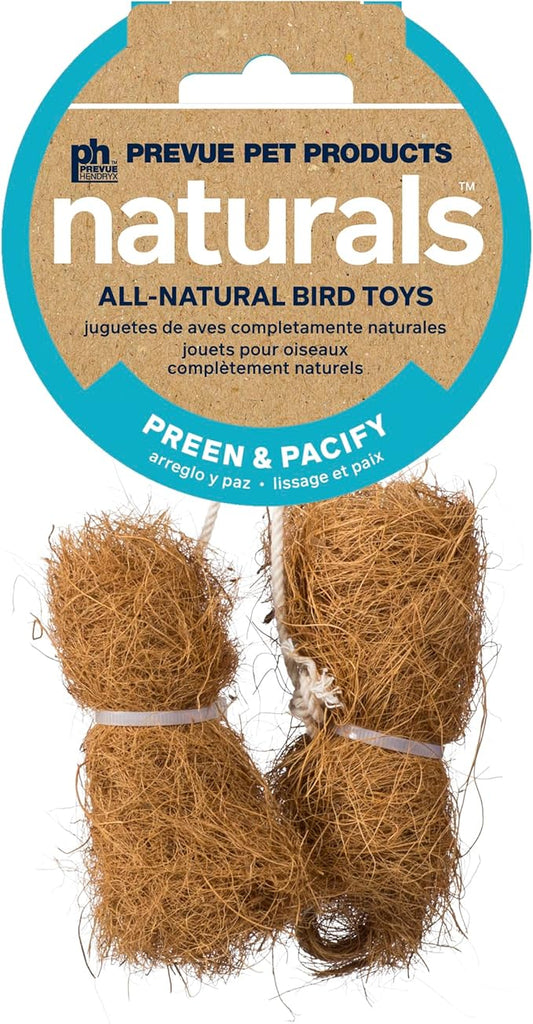 Prevue Pet Products BPV62091 2-Pack Tropical Teaser Coco Bundles Bird Toy