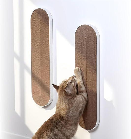 24 Inch Wall Mounted Carboard Scratcher (Pack of 2)